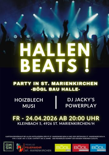 Tickets für HALLEN BEATS ! am 24.04.2026 - Karten kaufen